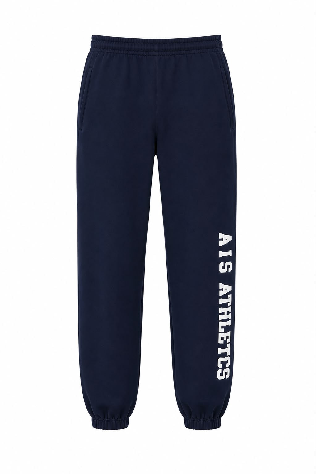 light melton pants with  elastic anckle