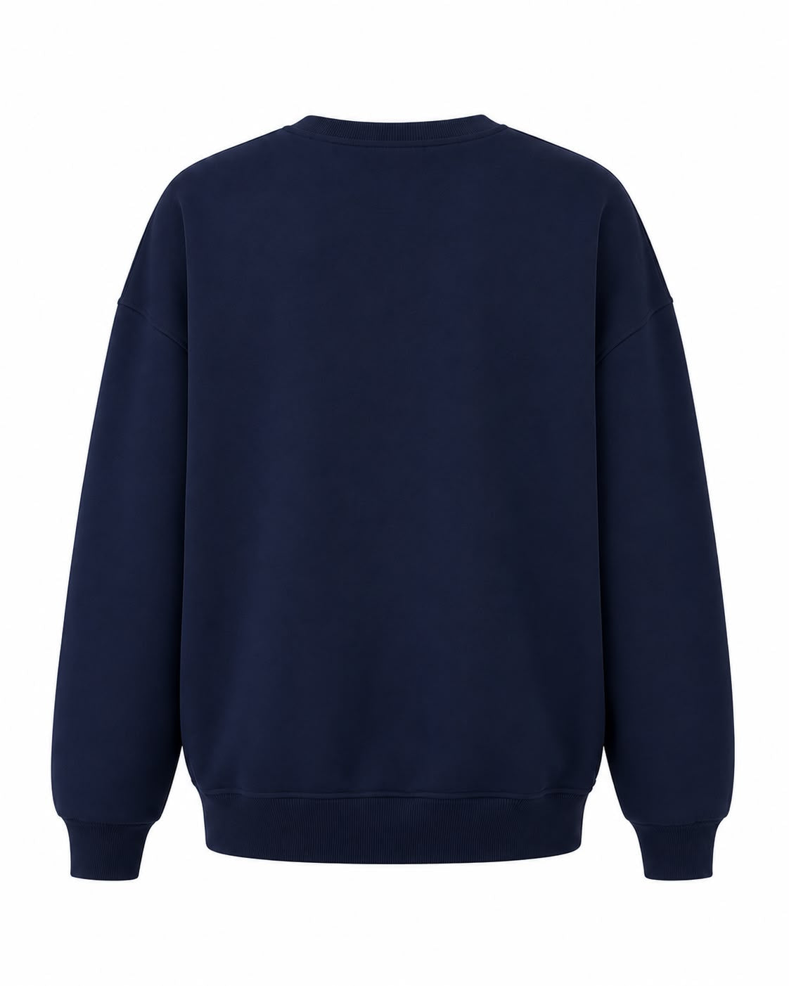 crew neck melton sweatshirt